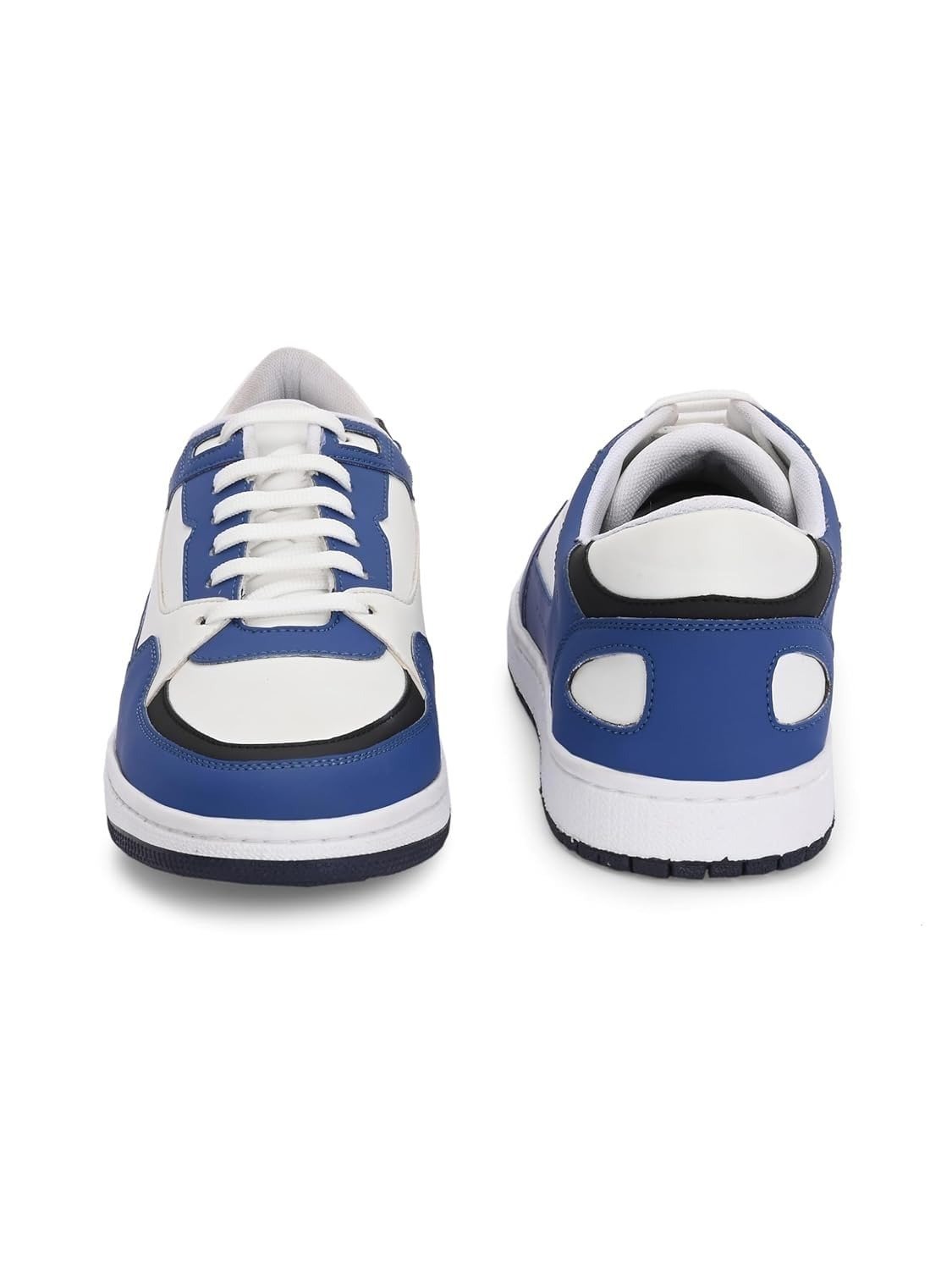 Cruiser Men Casual Shoes Sneakers | Lace-Up Low-Top Leather Texture Sneakers | Lightweight Walking Footwear | Gym Office Party Outdoor Travel Sports for Him | Casual Formal Wear (2688) - Image 4