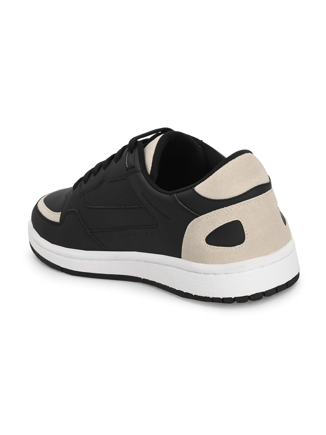 Cruiser Men Casual Shoes Sneakers | Lace-Up Low-Top Leather Texture Sneakers | Lightweight Walking Footwear | Gym Office Party Outdoor Travel Sports for Him | Casual Formal Wear (2688) - Image 3