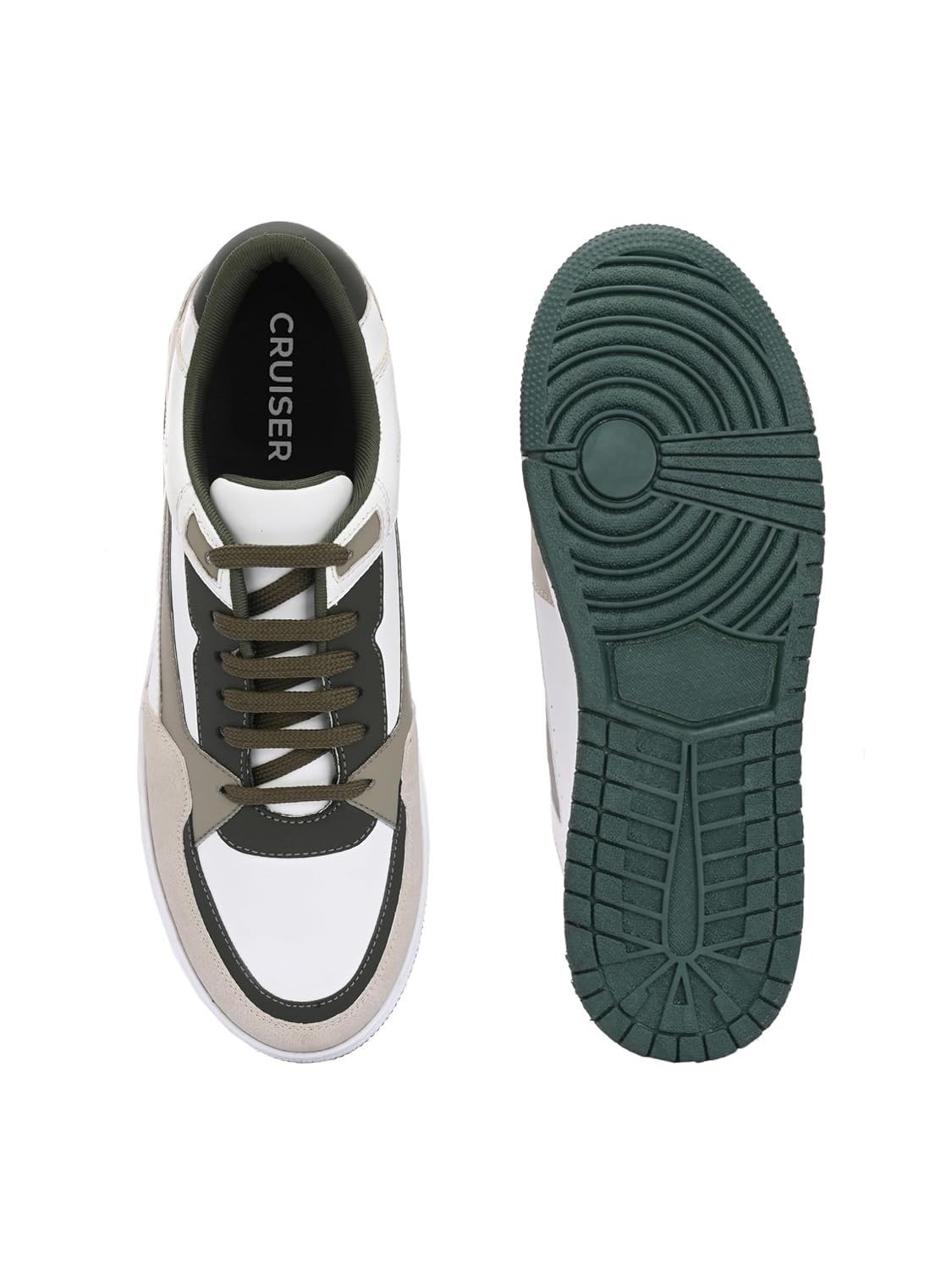 Cruiser Men Casual Shoes Sneakers | Lace-Up Low-Top Leather Texture Sneakers | Lightweight Walking Footwear | Gym Office Party Outdoor Travel Sports for Him | Casual Formal Wear (2688) - Image 11