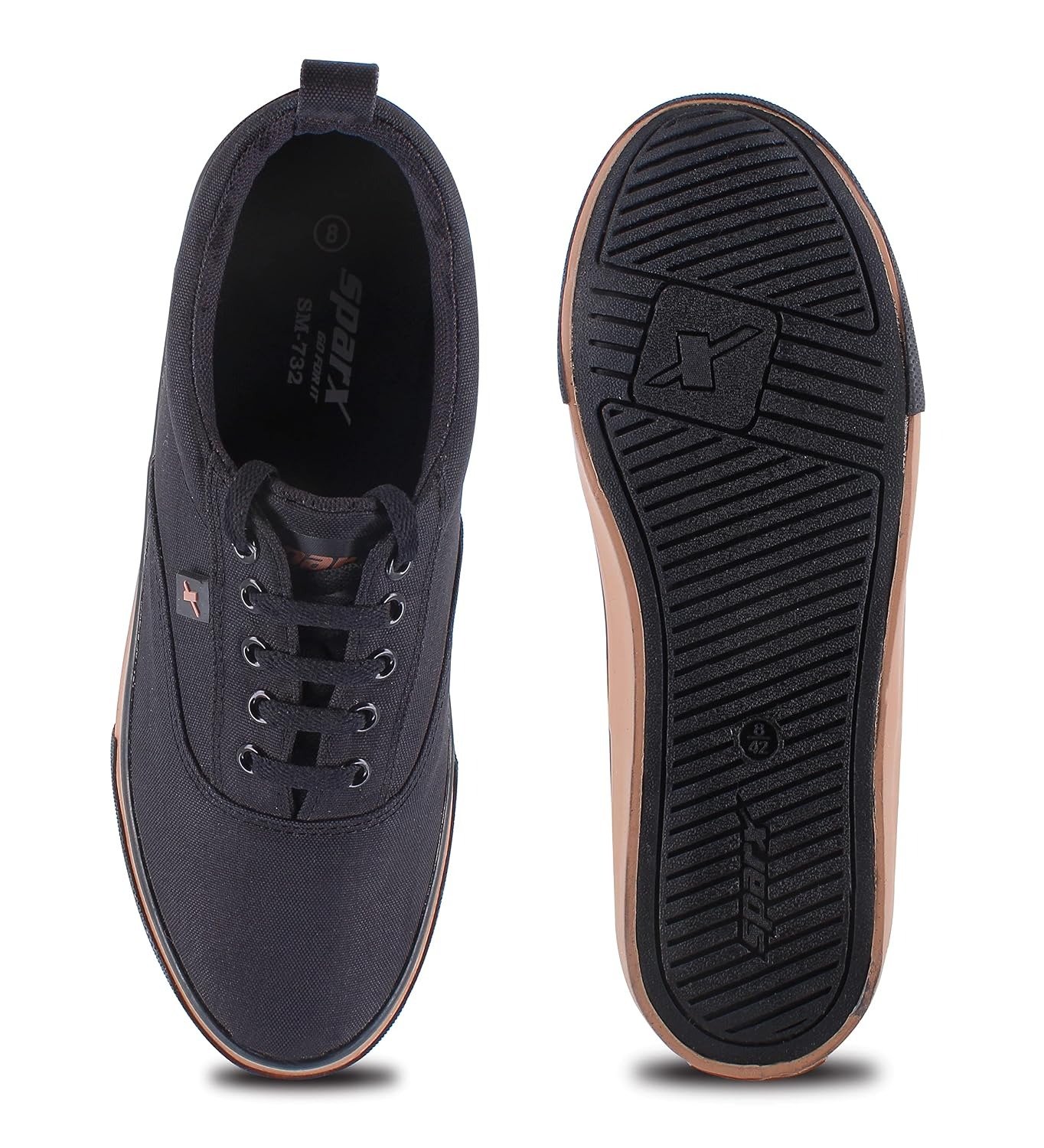 SPARX Mens SM 732 | Stylish, Comfortable | Brown Slip-On - 6 UK (SM 732) - Image 11