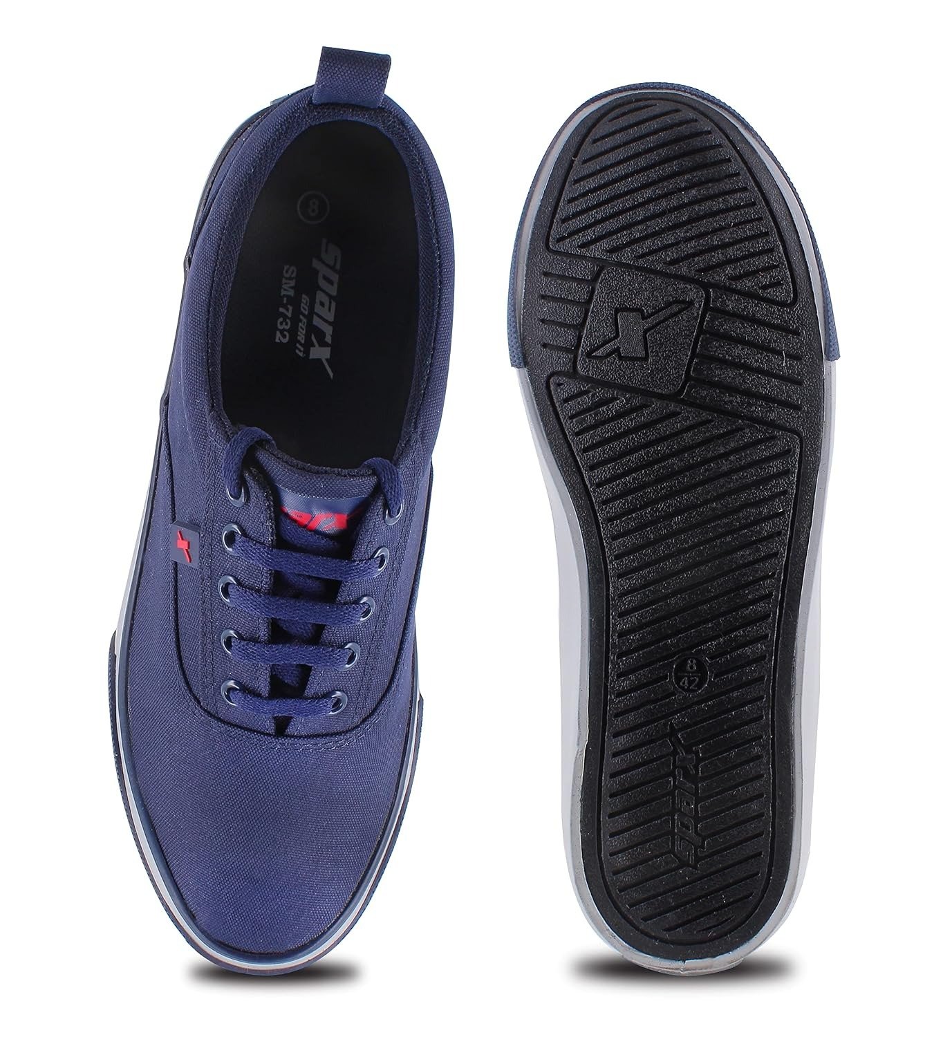 SPARX Mens SM 732 | Stylish, Comfortable | Brown Slip-On - 6 UK (SM 732) - Image 3
