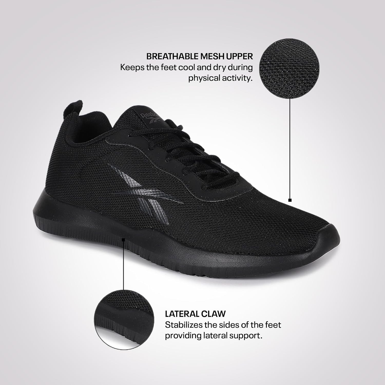 Reebok Men's Running Shoes Lightweight Rubber Outsole Sports Shoes for Men | Lightweight Gym Shoe for Men | Running, Jogging, Walking & Gym | Flow Advance M - Image 6