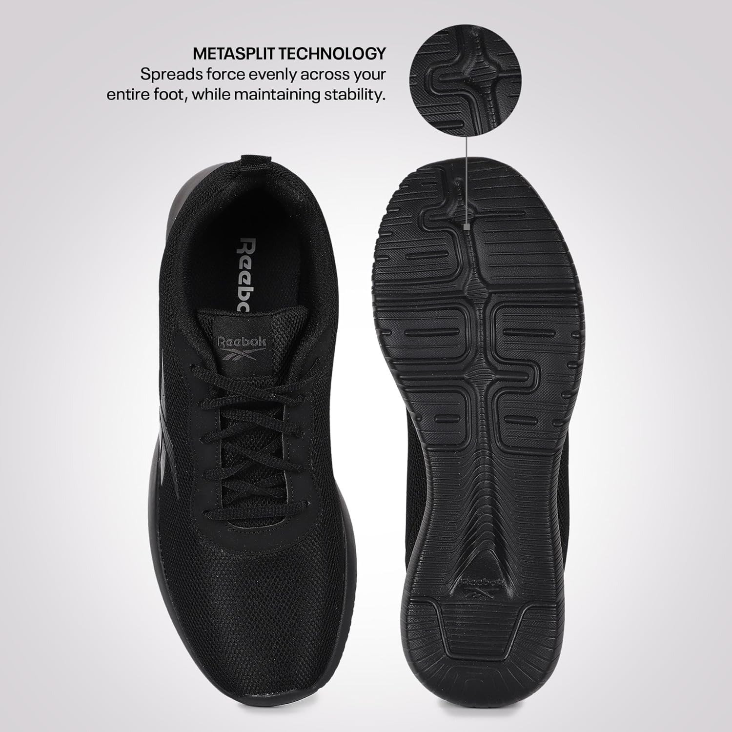 Reebok Men's Running Shoes Lightweight Rubber Outsole Sports Shoes for Men | Lightweight Gym Shoe for Men | Running, Jogging, Walking & Gym | Flow Advance M - Image 8