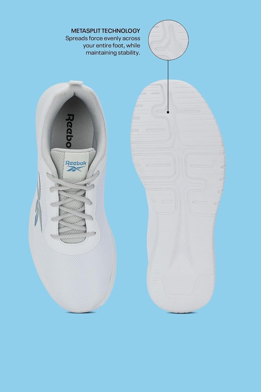 Reebok Men's Running Shoes Lightweight Rubber Outsole Sports Shoes for Men | Lightweight Gym Shoe for Men | Running, Jogging, Walking & Gym | Flow Advance M - Image 4