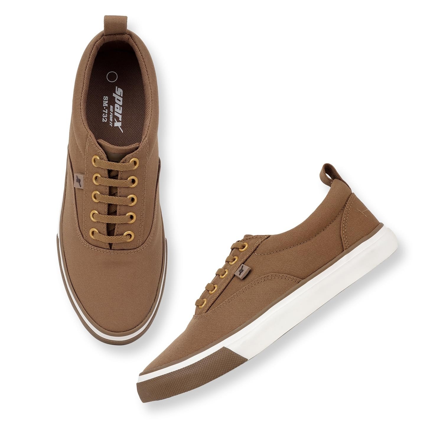 SPARX Mens SM 732 | Stylish, Comfortable | Brown Slip-On - 6 UK (SM 732) - Image 6