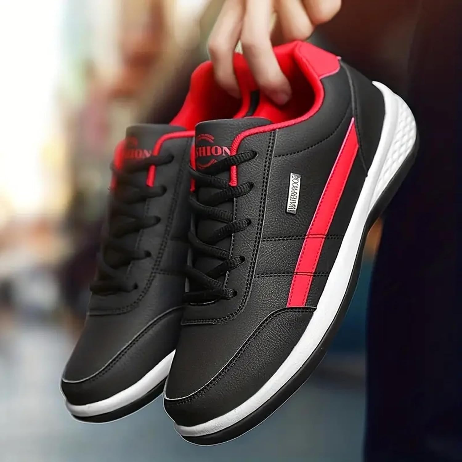 Cruiser Mens Comfort & Style with Soft Cushioned Insole | Lightweight Comfort Classic Canvas Sneakers for Everyday Wear | Trendy Lace-Up Design for Casual Outfits (2629)