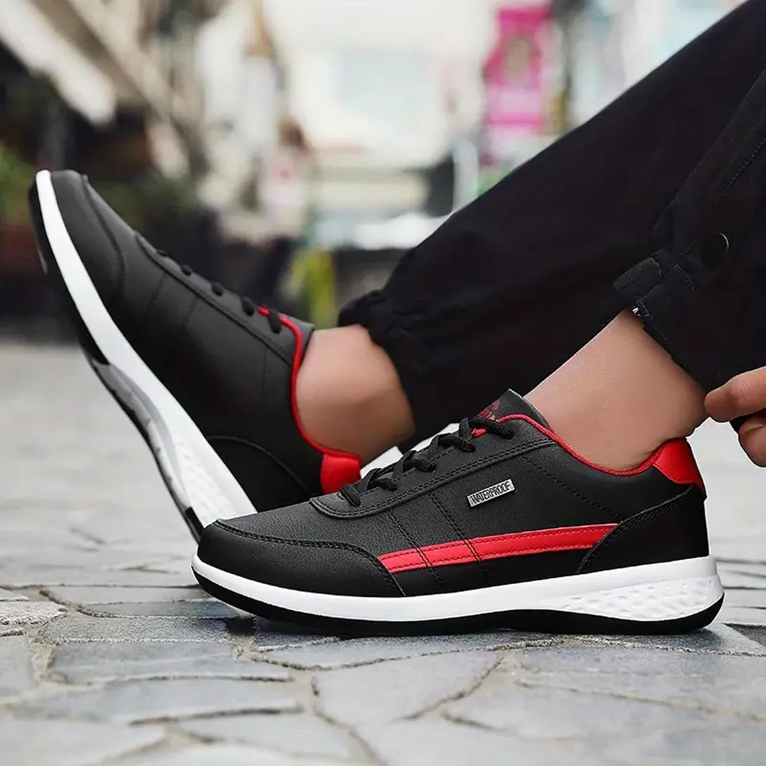 Cruiser Mens Comfort & Style with Soft Cushioned Insole | Lightweight Comfort Classic Canvas Sneakers for Everyday Wear | Trendy Lace-Up Design for Casual Outfits (2629) - Image 15