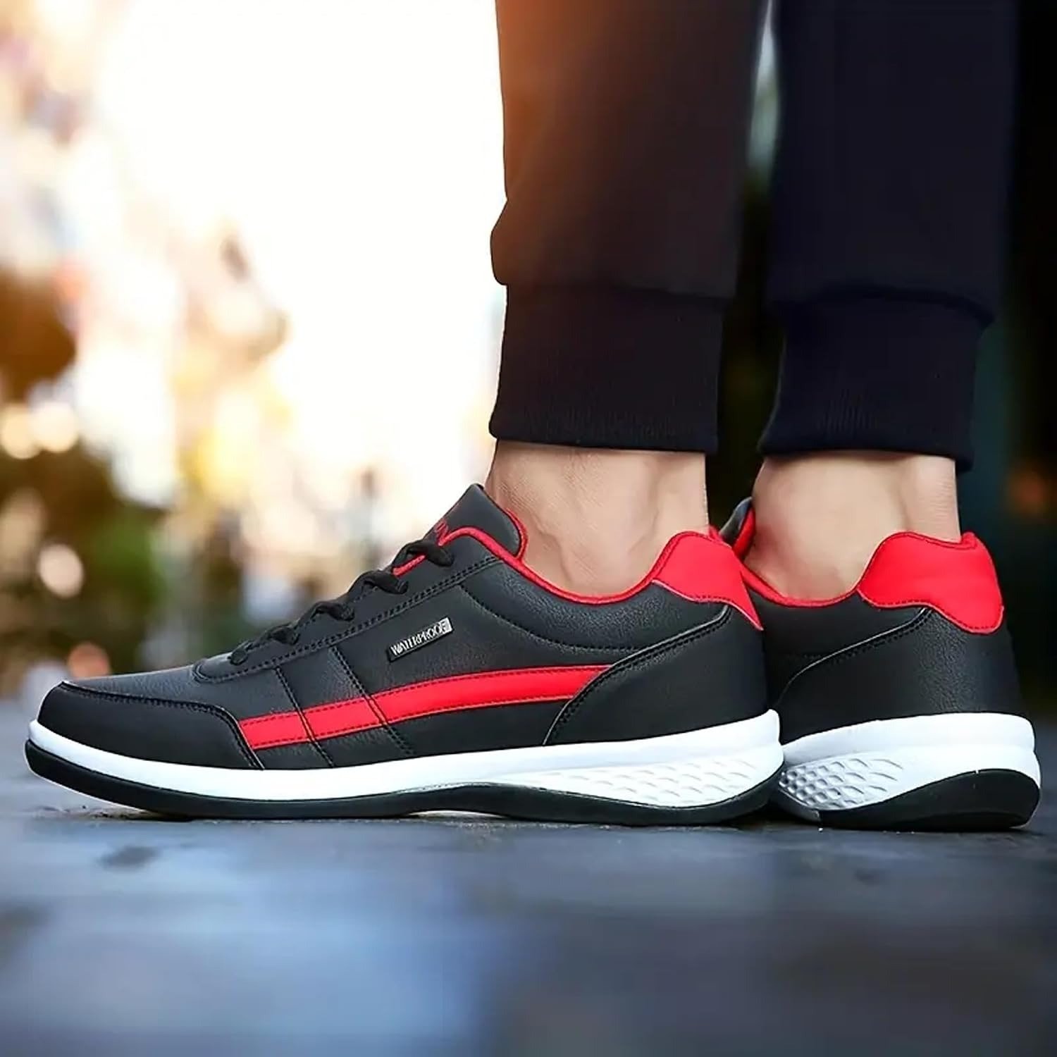 Cruiser Mens Comfort & Style with Soft Cushioned Insole | Lightweight Comfort Classic Canvas Sneakers for Everyday Wear | Trendy Lace-Up Design for Casual Outfits (2629) - Image 17