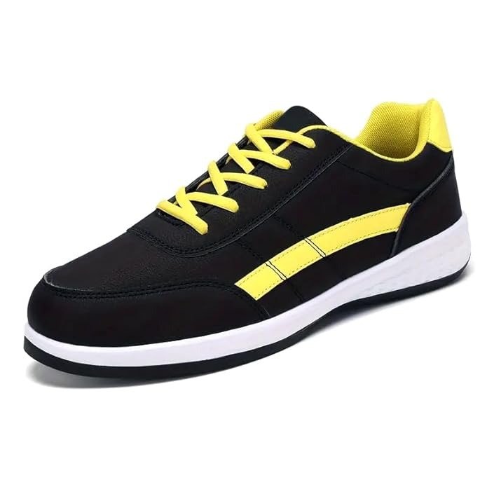 Cruiser Mens Comfort & Style with Soft Cushioned Insole | Lightweight Comfort Classic Canvas Sneakers for Everyday Wear | Trendy Lace-Up Design for Casual Outfits (2629) - Image 10
